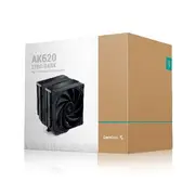Deepcool Ak620 Zero Dark High Performance Cpu Cooler Dual Tower Design