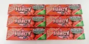 6 Packs JUICY JAY'S 1 1/4 Raspberry Free Shipping