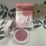 MALLY Bulletproof Powder Blush PROUD PINK Matte Finish Compact .16 oz NIB