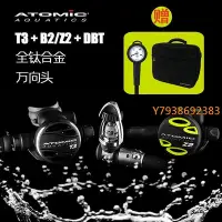 在飛比找Yahoo!奇摩拍賣優惠-ATOMIC T3+Z2 B2 一級頭壓力表備用超輕鈦合金潛