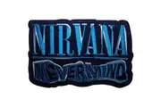 Nirvana Nevermind Standard Iron On Patch (Black/Blue) (One Size)