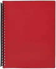 Marbig Display Book - Refillable A4 Red 40 Pages