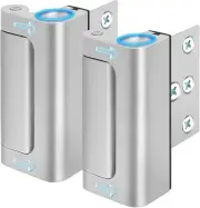 Home Security Door Lock Child Proof Reinforcement for Kids Silver