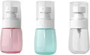SHUILING 3pcs Small Spray Bottle, Travel Size Spray Bottles Refillable Fine Mist Hair Sprayer Cosmetic Liquid Container Plastic Spray Bottles for Perfume, Essential Oils, Toners (1oz/30ml)