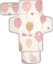 Reusable Waterproof pad with Tissue Pocket Baby Portable Changing pad for Girl & Boy