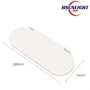 1PC Gray Front Sun Visor Sunshade Make-up Mirror for MINI Cooper F55 F56 2015-21