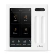 Brilliant Smart Home Control 2 Gang Light Switch Panel BHA-120US-WH2 - NEW