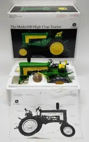 John Deere Model 630 High Crop Tractor Collector's Center #1 By Ertl 1/16 Scale