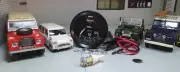 Austin Mini Land Rover Oil Pressure Gauge Series 1 2 2a 3 86 88 OEM Smiths 2"