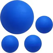 Competition Squash Ball - 4 x Squash Balls Professional, High Elasticity Small Hobby Player Squash Ball - High Visibility Hobby Player Rubber Hollow Ball for Good Bounce Beginner