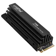 Crucial T705 1TB Gen5 NVMe SSD Heatsink - 13600/10200 MB/s R/W, 600TBW, DirectStorage