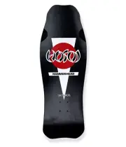 HOSOI - Hammerhead Double Take Black / Red Deck Reissue 10.5" x 31.0" Skateboard