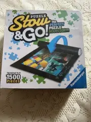 Puzzle Stow & Go Roll Up Mat 46" x 26" 1500 Pcs (New. Sealed. Free Shipping)