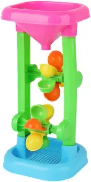 Children Beach Sandpit Toys Beach Sand Water Wheel Beach Hourglass