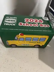 2024 Hess Plush School Bus - New In Box