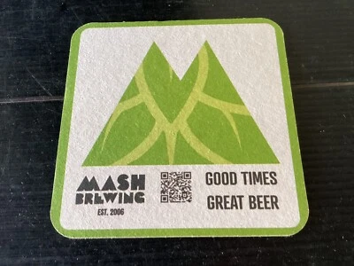1 only Mash Micro Brewery ,Issue , Western Australia BEER COASTER