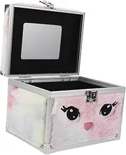 TOGEVAL Box Alloy Makeup Case Multi Purpose Storage Box for Cosmetics Skincare Lightweight Carrying Box with Ample Space for for Daily Use