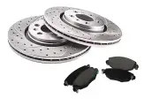 For VOLVO S40 V40 1.6 1.8 1.9 2.0 T T4 1995-99 BRAKE DISCS PAD GT2419 ?281 FRONT