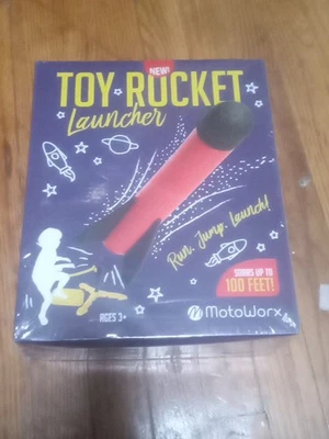 MotoWorx Toy Rocket Launcher STEM Learning Educational Science New Sealed