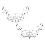 2Pcs 21.5-Quart Water Bath Canner with Jar Rack Kitchenware Stainless Steel2211