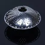 RETRACTABLE STAINLESS STEEL STEAMER FRUIT FOOD SNACKS DISH