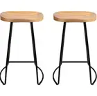 Artiss Vintage Tractor Barstool Retro 2 Pack Retro Inspired Elegant New