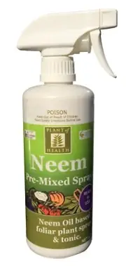 Pure Neem Oil Plant Spray Premixed 500ml Australian Organic Natural BFA register