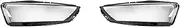 Car Front Headlight Cover Auto Headlamp Mask Transparent Lampcover Compatible for Audi R8 2016-2023 Auto Lens Glass Caps Lampshade Case(A Pair)