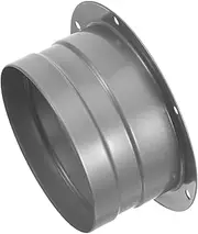 Homoyoyo Portable Flanged Base Duct Connector for Shop Dust Collectors Durable Air Vent Interface with Smooth Electrostatic Finish for Industrial Ventilation Systems