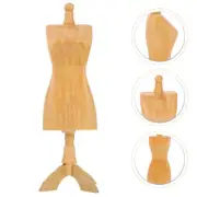 Miniatures Mannequin Hanger Clothing Displaying Stand Children's Toy