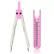 Thinp EKG Calipers ECG Caliper Measuring Tool with Ruler Black Caliper Divide...