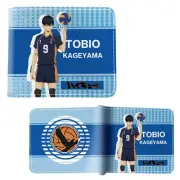 New Tobio Kageyama Style A HAIKYUU!! BiFold Wallet Haikyu!! Credit Card Billfold
