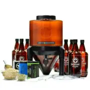 BrewDemon Beer Brewing Kit Reusable Food-Grade PVC Plastic Hand Wash Only 2 Gal.