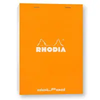 在飛比找誠品線上優惠-法國RHODIA 方眼筆記本/ N°16/ Orange/ 