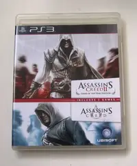 在飛比找Yahoo!奇摩拍賣優惠-PS3 刺客教條 1+2 英文版 Assassin's Cr