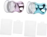 Baluue Essential Nail Stamping Kit Includes 2 Stamping Tools 4 Scrapers Manicure Tools for Women Nail Art Supplies Easy to Operate
