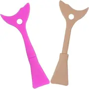 HAPINARY 2pcs Mascara Shield Silicone Lash Applicator Tool for Eyeliner Eye Shadow