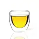 【陶說】耐熱雙層玻璃茶杯80ml 品茗杯 茶杯 水杯 茶具 玻璃杯 咖啡 茶葉 果汁 冰沙