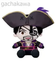 Ryu ga Gotoku 8 Gaiden Pirates in Hawaii Goro Majima M Plush Toy Doll Purple