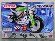 Meccano Erector 3550 MULTIMODELS 5 Models Construction Set Metal Parts 833550E