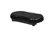 Black Vibration Machine Platform Everfit Vibrator Resistance Rope Home Fitness