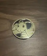 Pokemon Collector Holo Coin - Featuring Dragonite