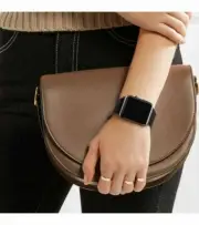 Luxury Stainless Steel Mesh Band Strap Bracelet for Apple Watch Series 4/3/2/1 b