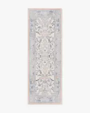 75' x 215' | Machine Washable Runner Rug | Kid & Pet Friendly | Indoor Rug | Fit For A Queen Soft Lavender Rug by Bridgerton | Ruggable