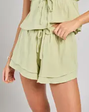 [Mooloola] Mooloola Women's Bambi Cali Shorts in Sage Size 10 10 Sage