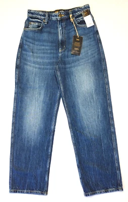 LEE Vintage Modern Fit High Rise Relaxed Stovepipe Kansas Fade New Sz 29