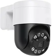 CCTV Security Poe IP Camera Ptz 5Mp 8mp 4K Dome Outdoor Audio Video Surveillance(5MP)