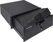 Sound Town 19-inch 4U Locking Rack Drawer, with Protection Foam (STRD-4D)