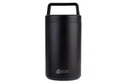 Oasis Stainless Steel Double Insulated Food Jar Container Flask 700ml -Black