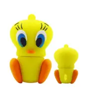2.0 16gb 32gb 64gb 128gb 256gb Yellow Tweety Bird Cartoon USB Flash Thumb Drive